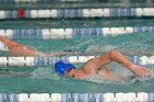 Swimming vs Babson  Wheaton College Swimming vs Babson College. - Photo By: KEITH NORDSTROM : Wheaton, Swimming, Babson